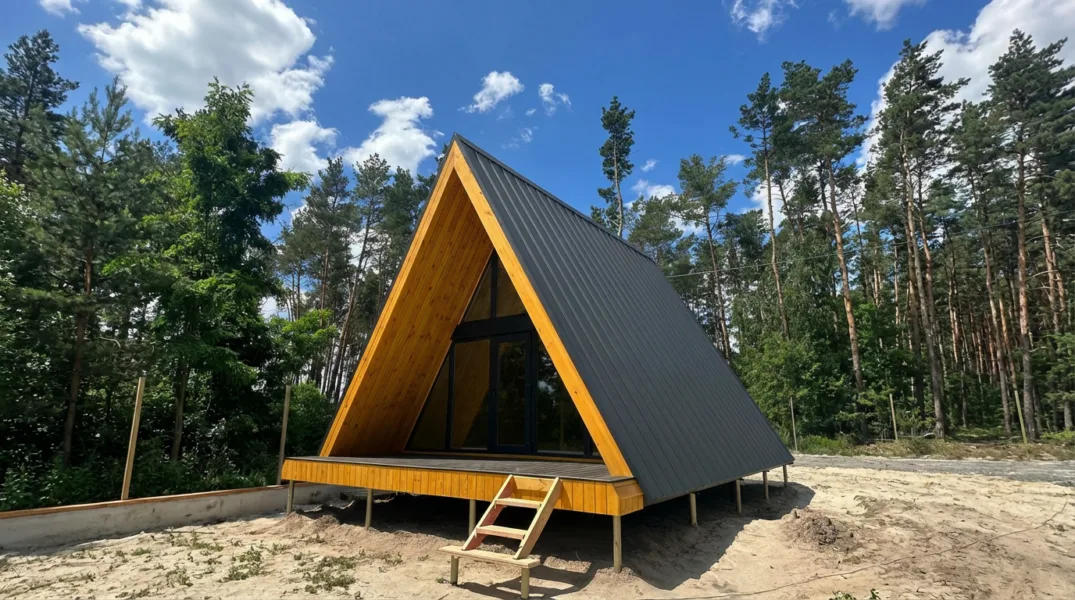 А-Фрейм 52м2.